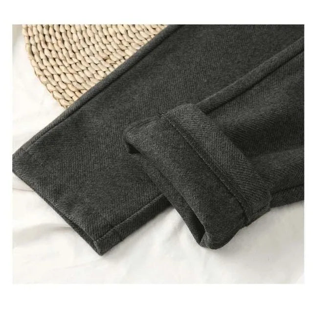 ⚡ Bellera High-Waist Tapered Woolen Pants ☁️