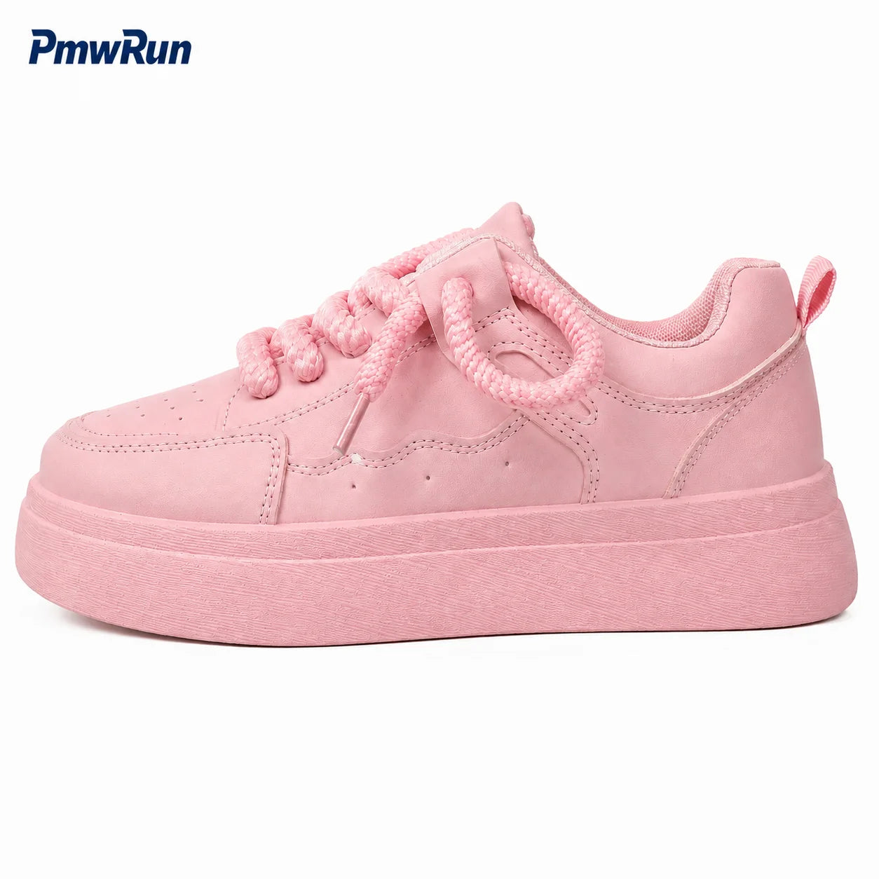 Women's Premium PU Leather Sport Shoes - Breathable Lightweight Casual Sneakers 👟✨