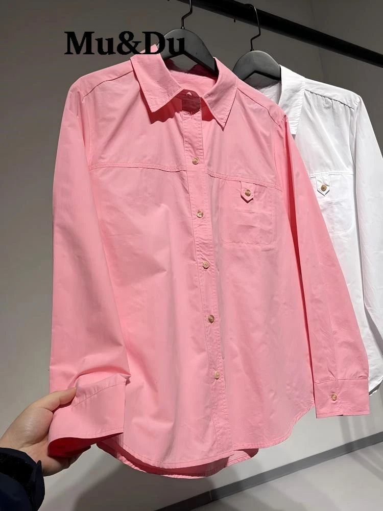 ⚡ Bellera Oversized Cotton Button-Down Shirt ☁️