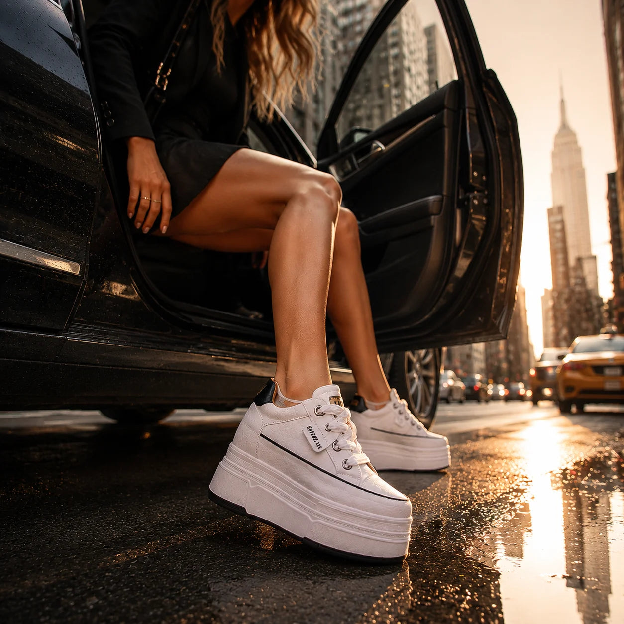 ⚡ Bellera High Platform Hidden Heel Sneakers ☁️