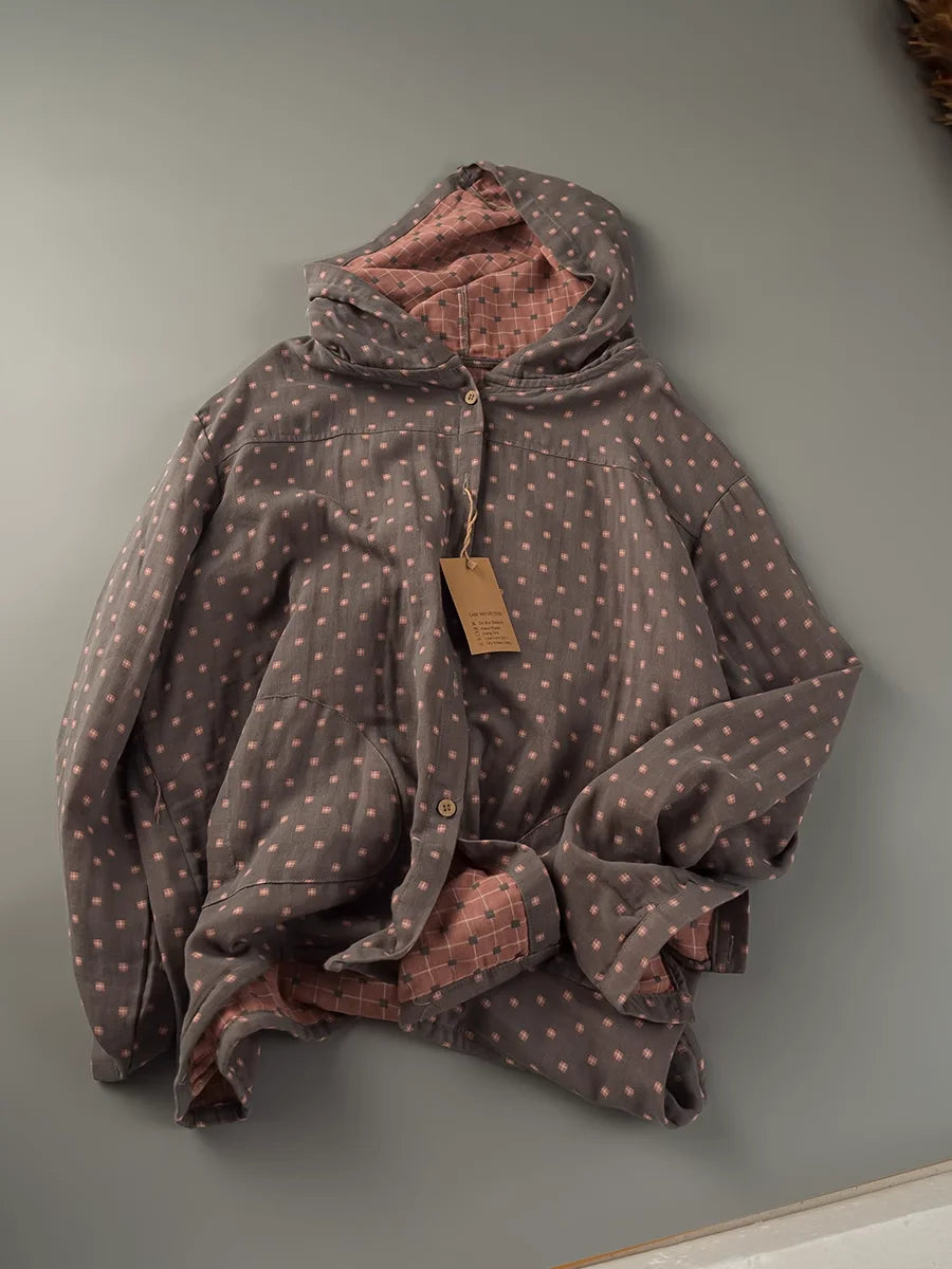 Women's Oversized Zip Up Hoodie - Cozy Winter Fleece Jacket