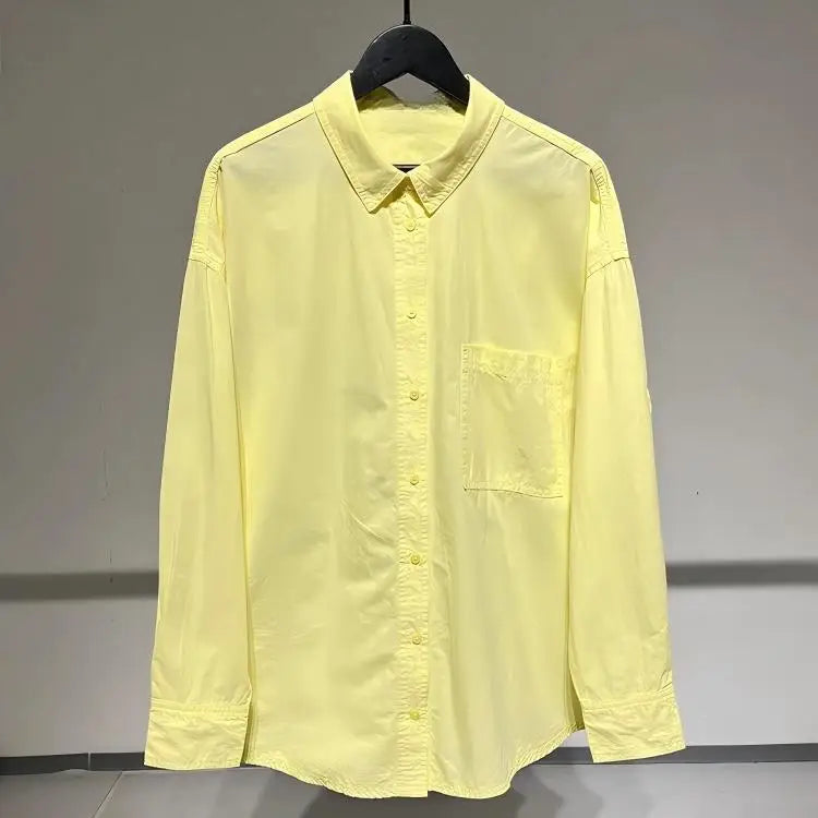 ⚡ Bellera Oversized Cotton Button-Down Shirt ☁️