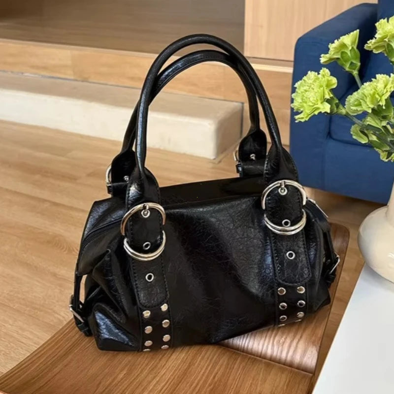 Belléra Rebel Edge PU Leather Shoulder Bag