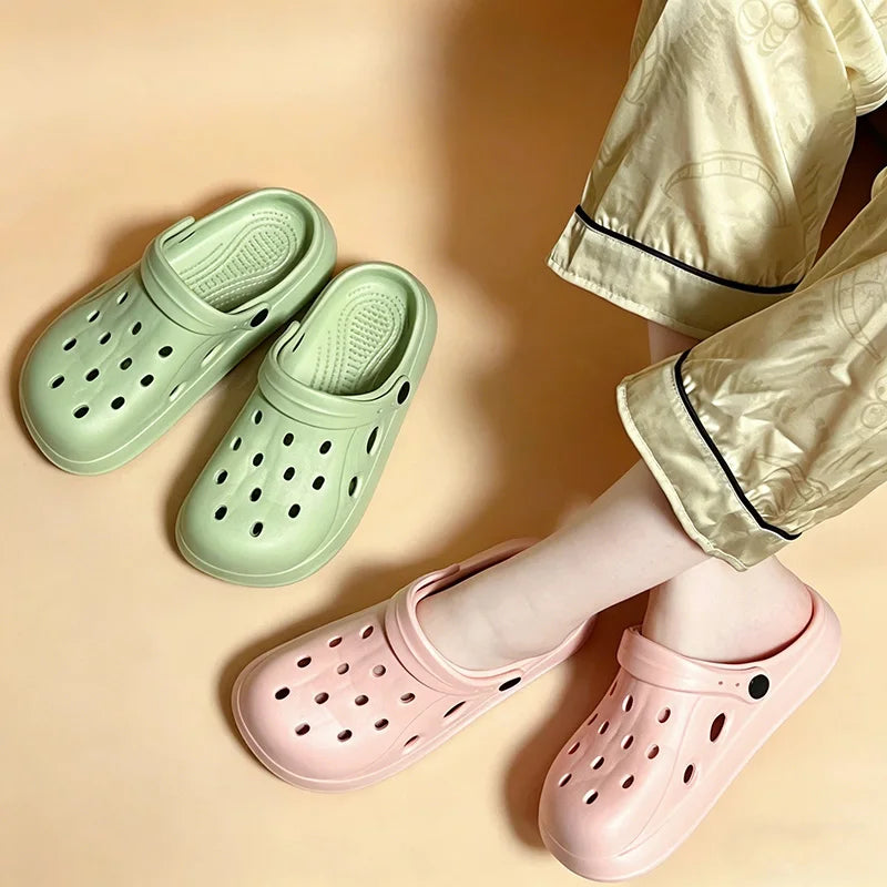 Premium Platform EVA Clogs - Lightweight Breathable Summer Garden Sandals ✨