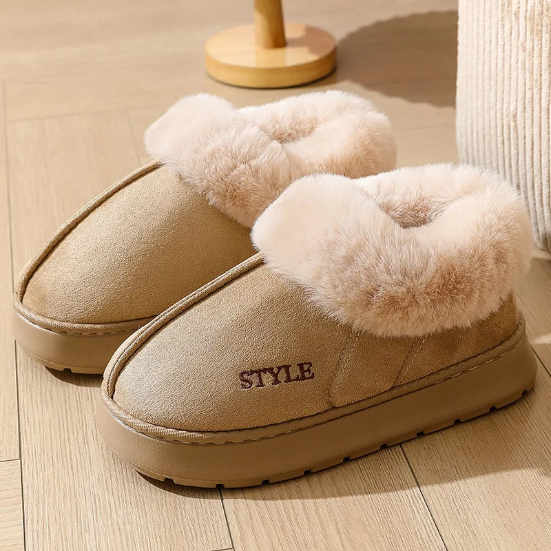 Luxury Platform Winter Snow Boots | Ultra-Warm Thick Wool & Anti-Slip Sole ❄️✨