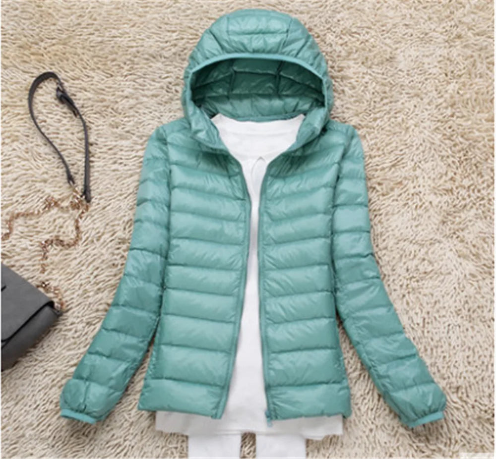 Belléra Ultra Light Packable Puffer Jacket | Hooded Winter Coat