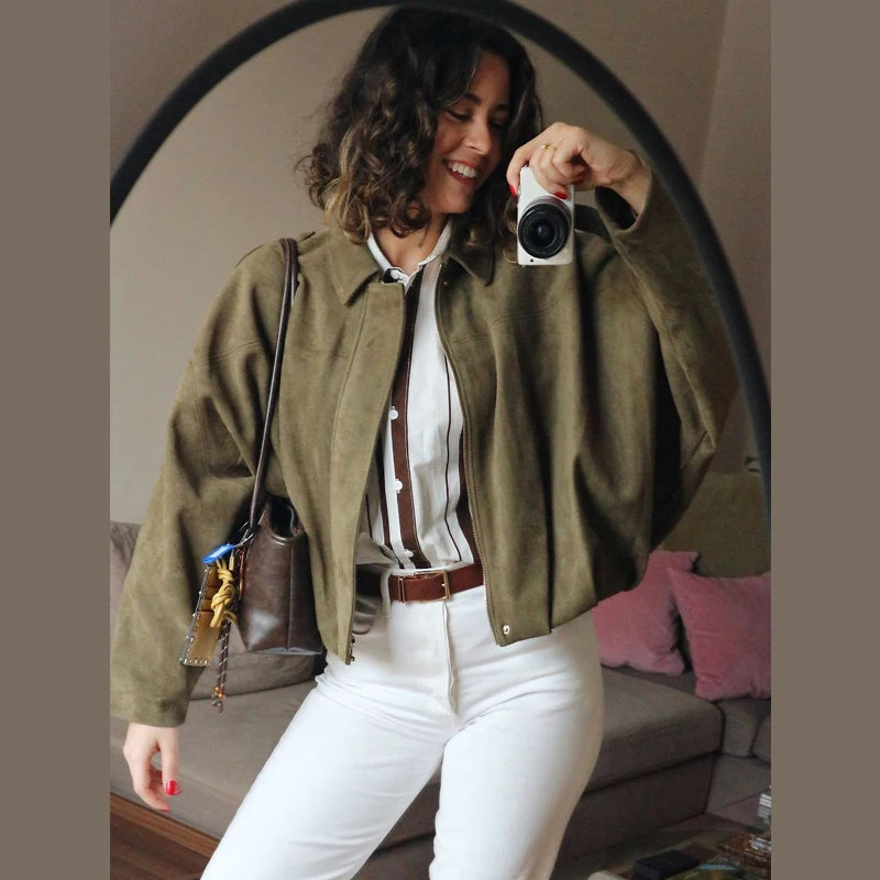 Luxury Faux Fur Trim Wool Coat – Belléra™ Elegant Tie-Waist Winter Cardigan 🇬🇧✨