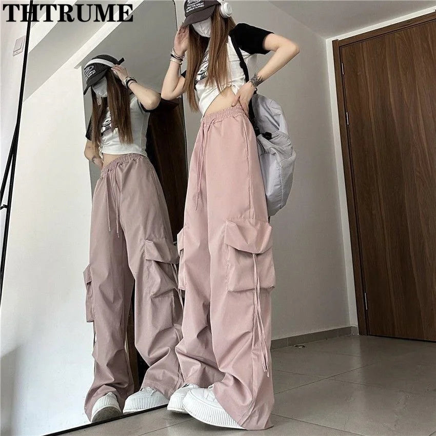 ⚡ Bellera Retro Baggy Parachute Pants ☁️
