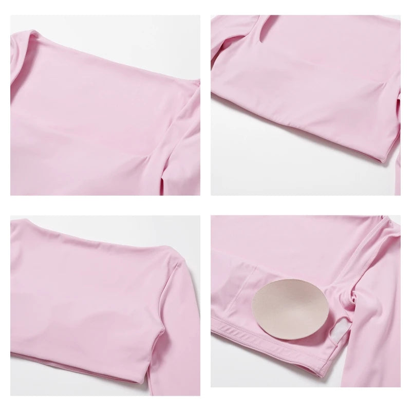 ⚡ Bellera Quick-Dry Square Neck Workout Top ☁️