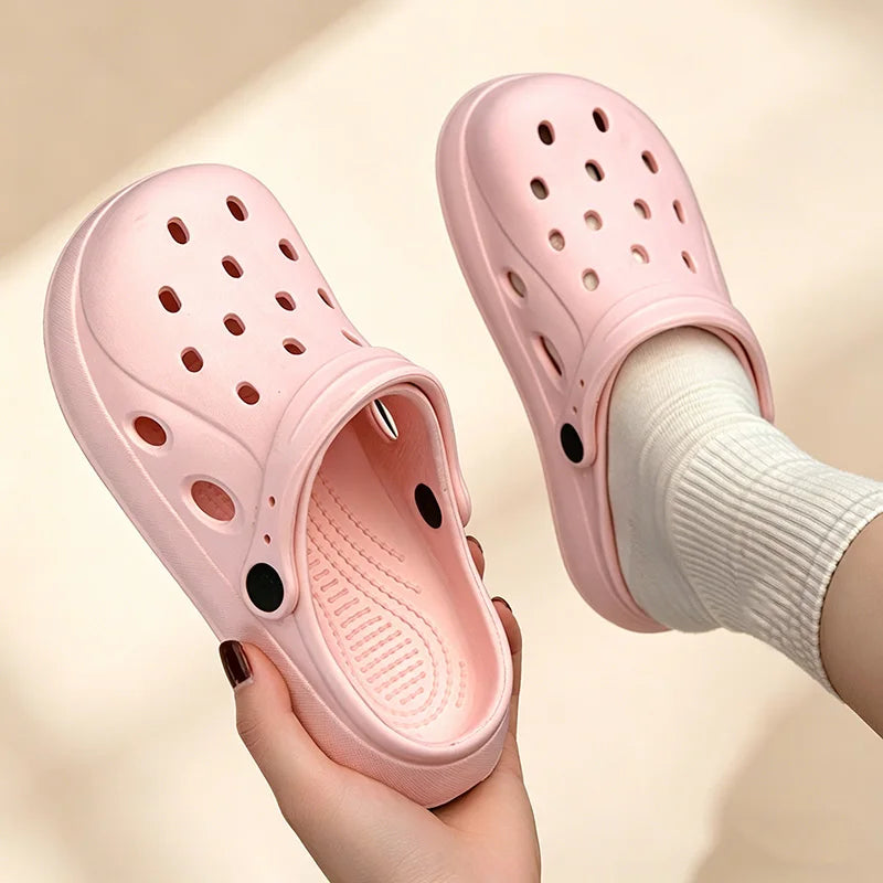 Premium Platform EVA Clogs - Lightweight Breathable Summer Garden Sandals ✨
