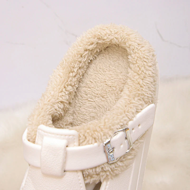 Bellera Waterproof Fluffy Winter Slippers 👣