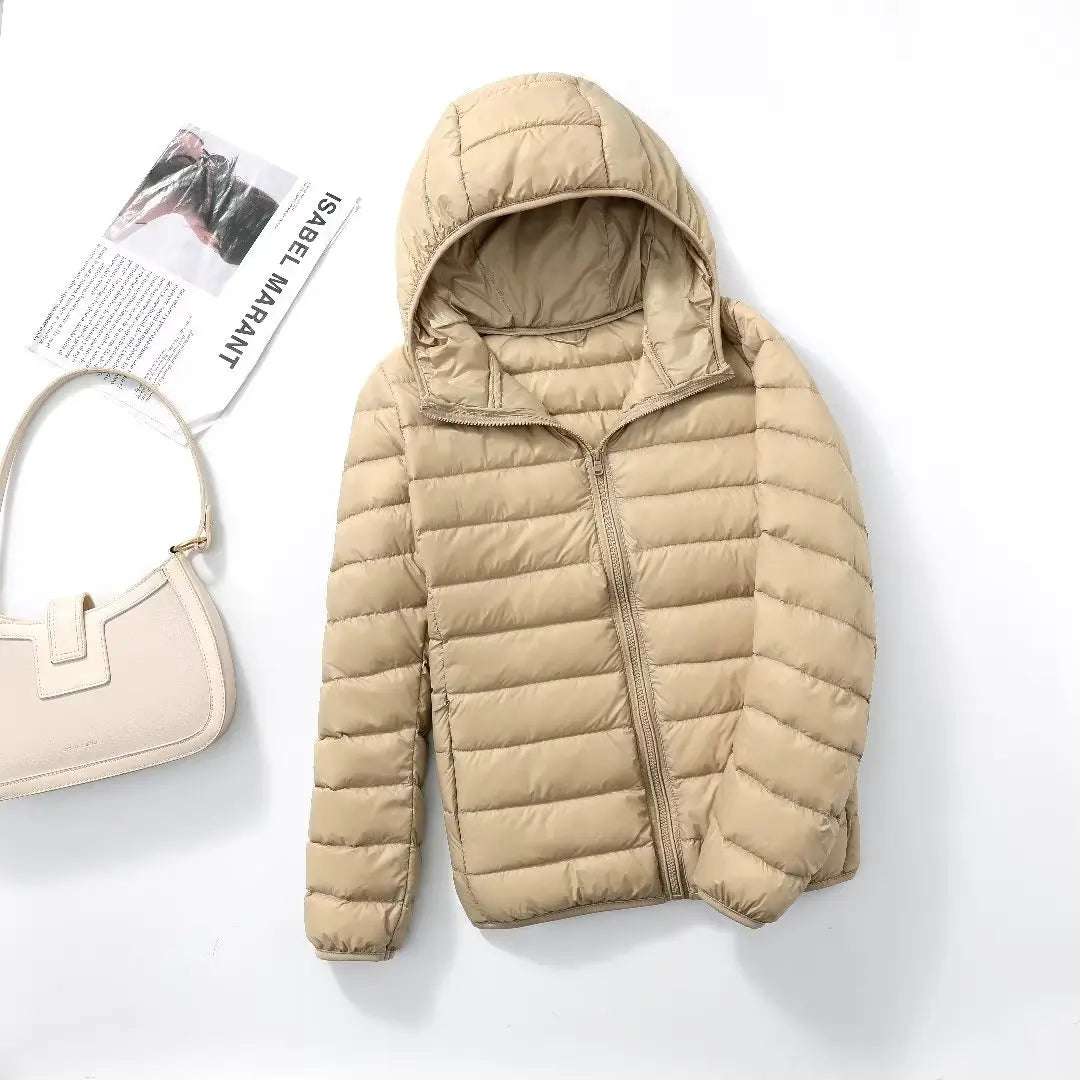 Belléra Ultra Light Packable Puffer Jacket | Hooded Winter Coat