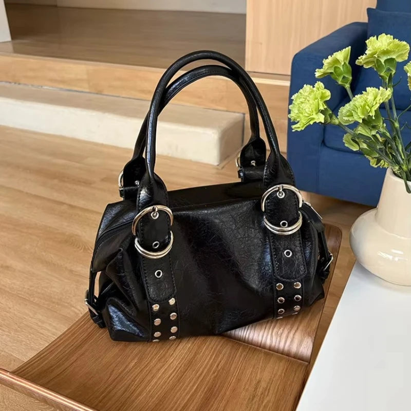 Belléra Rebel Edge PU Leather Shoulder Bag