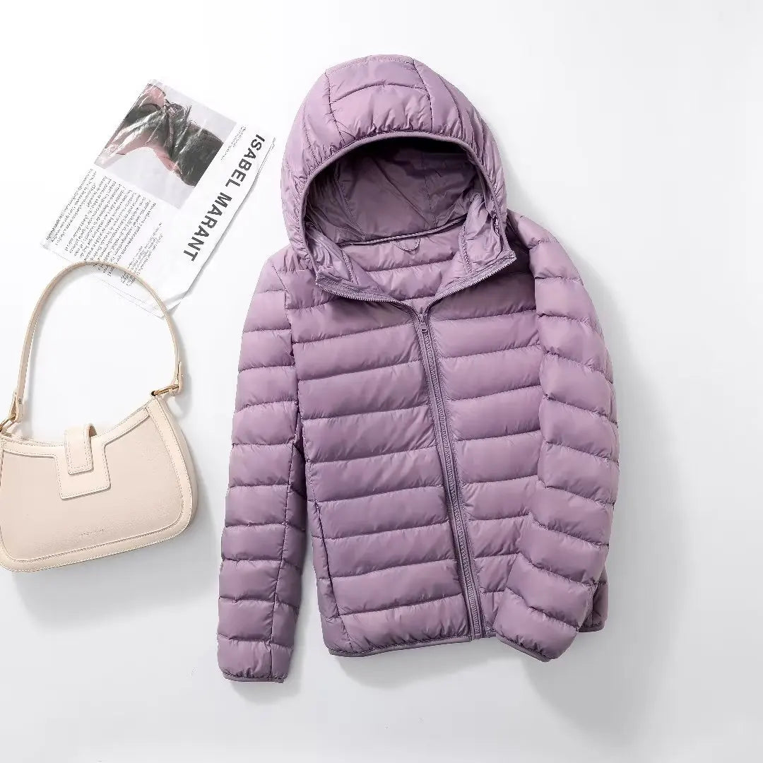 Belléra Ultra Light Packable Puffer Jacket | Hooded Winter Coat