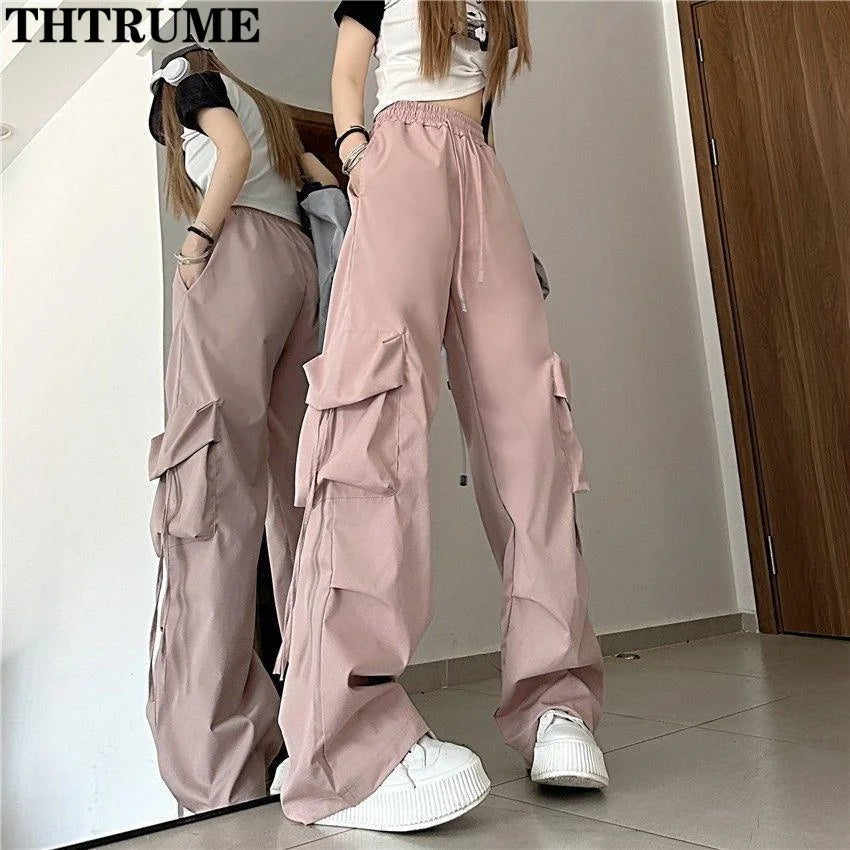 ⚡ Bellera Retro Baggy Parachute Pants ☁️
