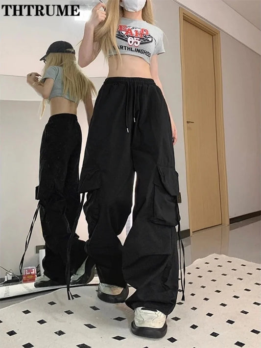 ⚡ Bellera Retro Baggy Parachute Pants ☁️