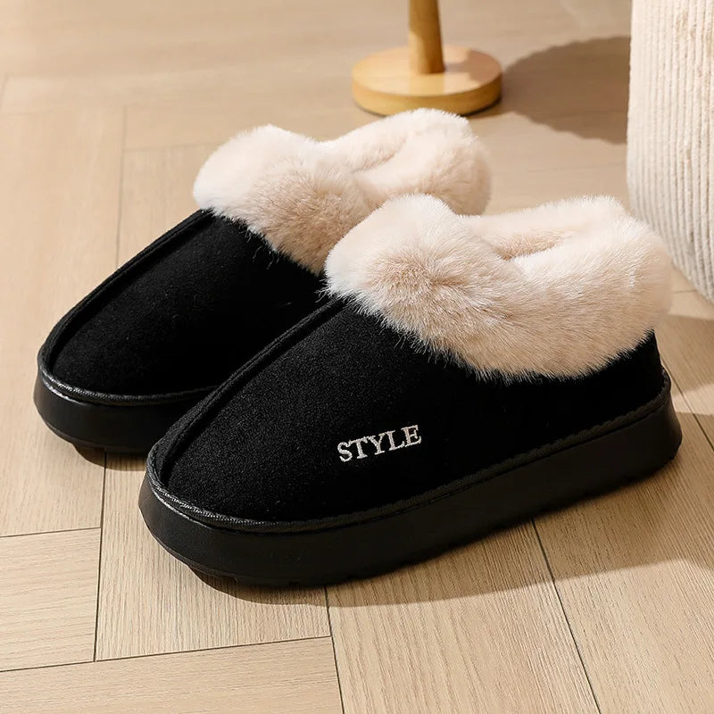 Luxury Platform Winter Snow Boots | Ultra-Warm Thick Wool & Anti-Slip Sole ❄️✨