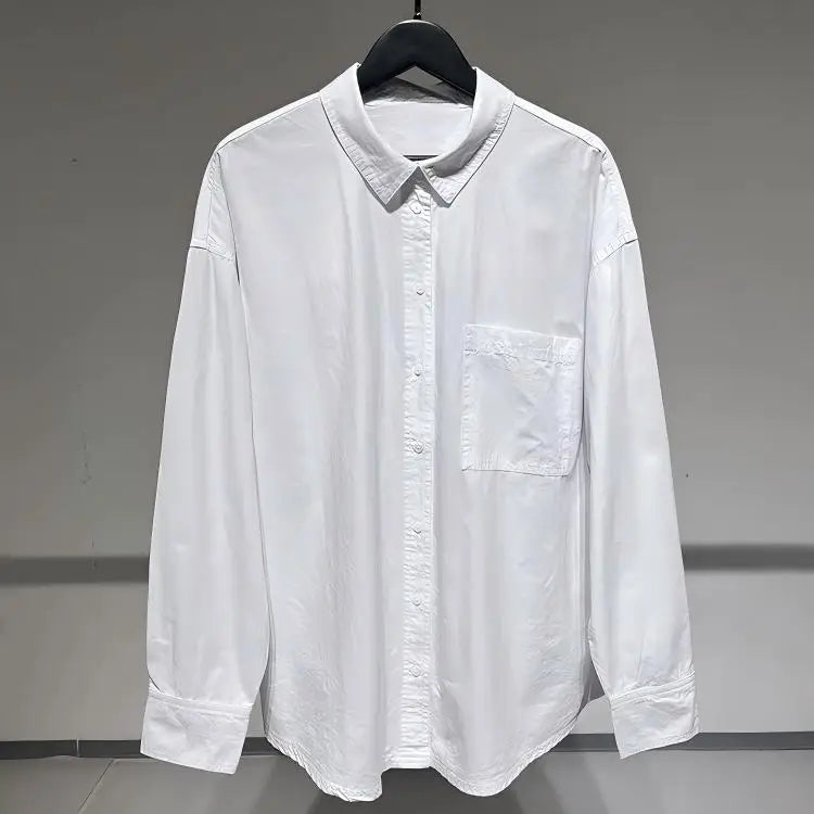 ⚡ Bellera Oversized Cotton Button-Down Shirt ☁️