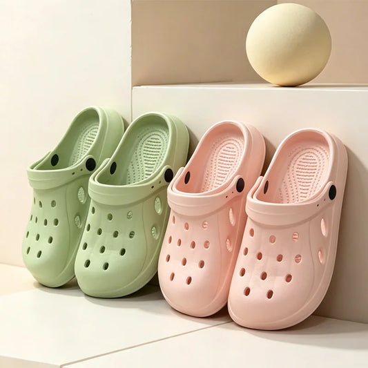 Premium Platform EVA Clogs - Lightweight Breathable Summer Garden Sandals ✨