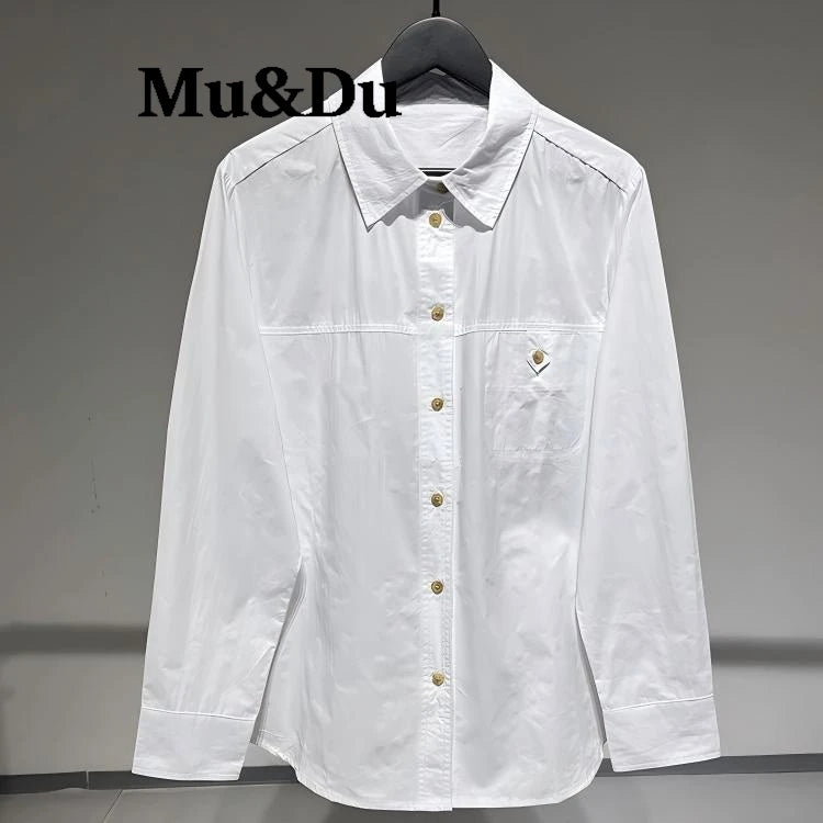 ⚡ Bellera Oversized Cotton Button-Down Shirt ☁️