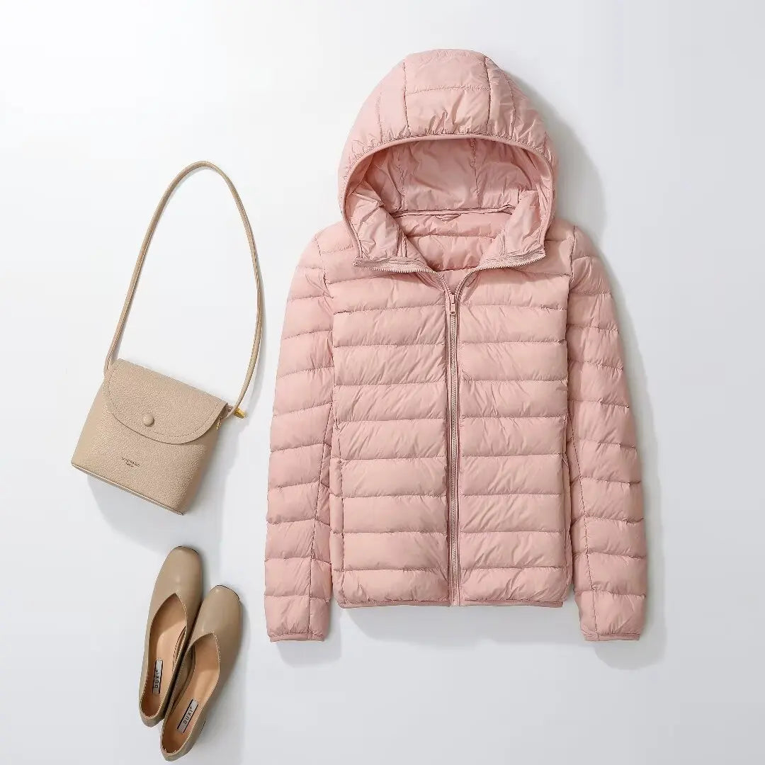 Belléra Ultra Light Packable Puffer Jacket | Hooded Winter Coat