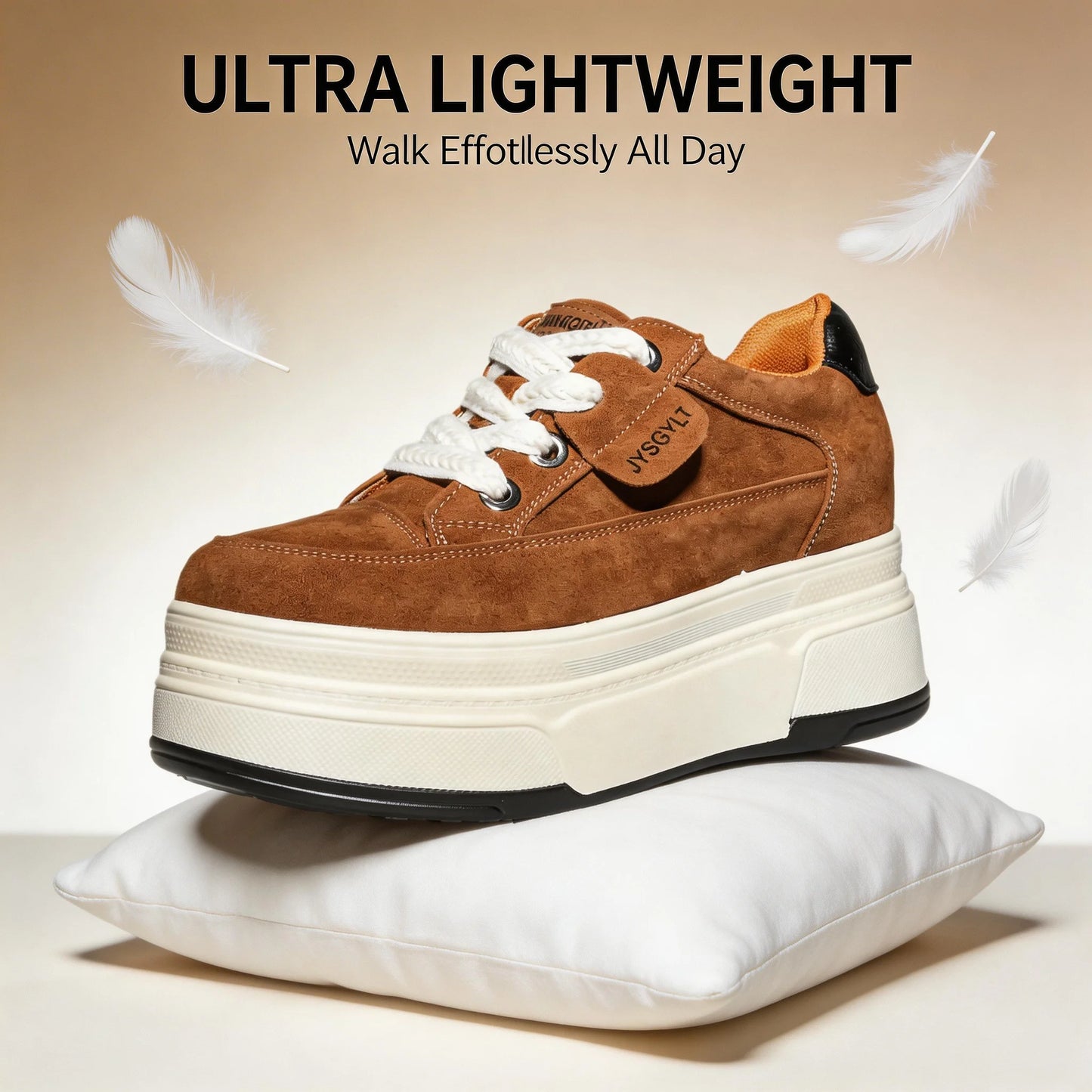 ⚡ Bellera High Platform Hidden Heel Sneakers ☁️