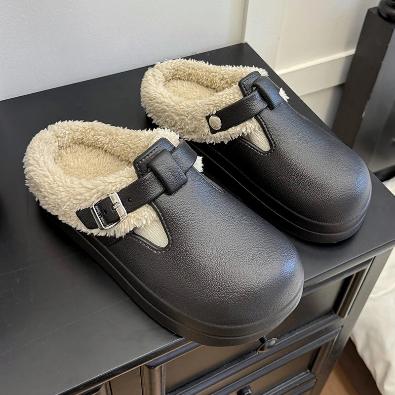 Bellera Waterproof Fluffy Winter Slippers 👣